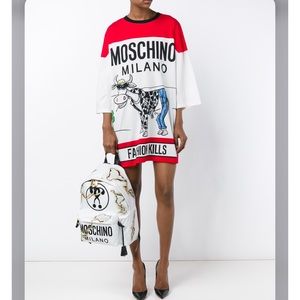 Moschino Cigarette Burn Backpack